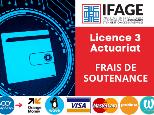 Licence 3 Actuariat: Frais de soutenance
