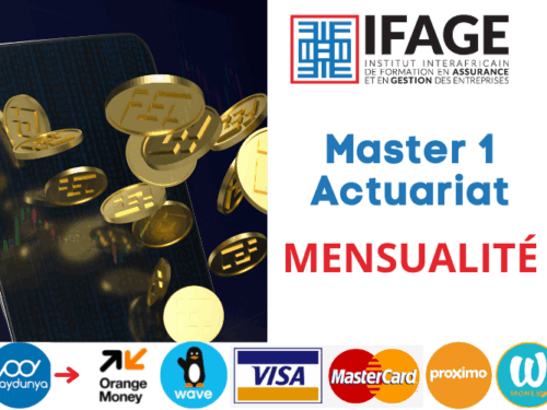 Master 1: Mensualité