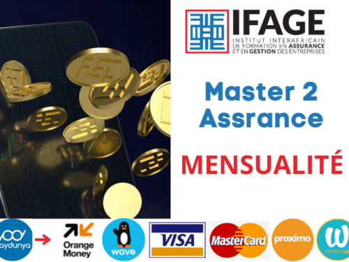Master 2 Assurance: Mensualité