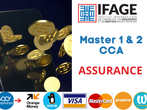 Master 1 & 2 CCA: Frais d'assurance