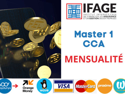 Master 1 CCA: Mensualité