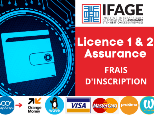 Licence 1 & 2 : Frais d'inscription