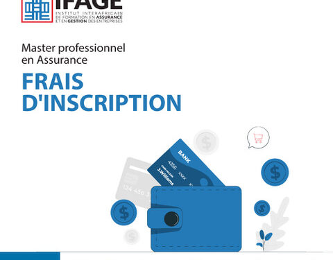 MASTER PROFESSIONNEL EN ASSURANCE - FRAIS D’INSCRIPTION 1ère année ANCIEN