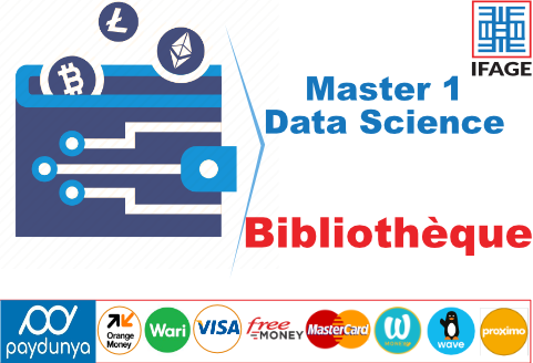 Paydunya-M1-Data-Science-bibliotheque.png Master 1 Data science: Bibliothèque