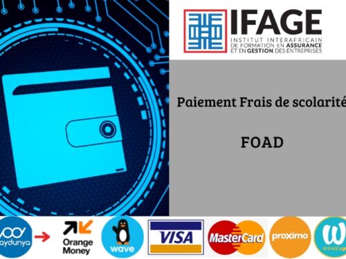 Frais de Scolarité L3 FOAD (1ere Tranche)