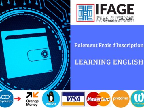 Learning English - Frais d'Inscription