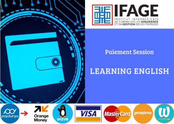 Learning English - Frais de Session